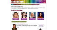 Desktop Screenshot of hair-highlight.com
